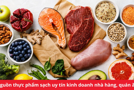 cung cấp nguồn thực phẩm sạch 